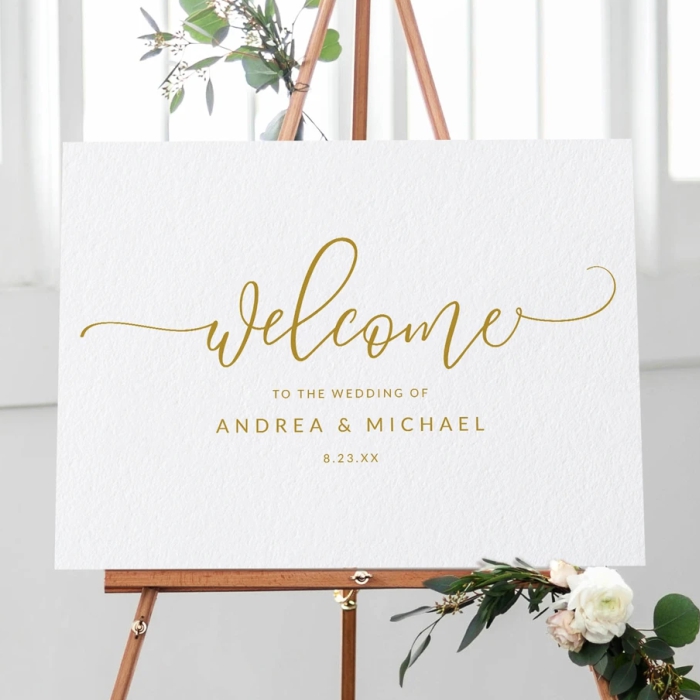 Wedding Welcome Signs